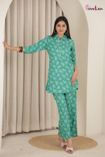 Dveeja chhava coord set ladies garments wholesale market in surat
